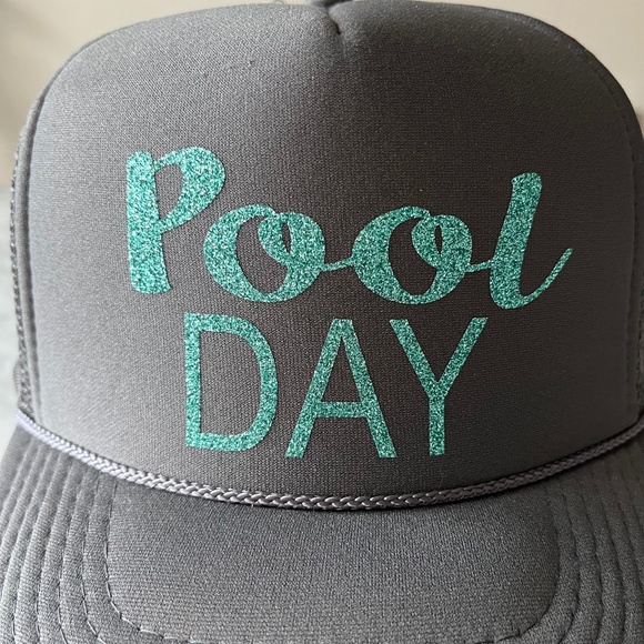 Pool Day Snap Back Hat - Picture 2 of 6